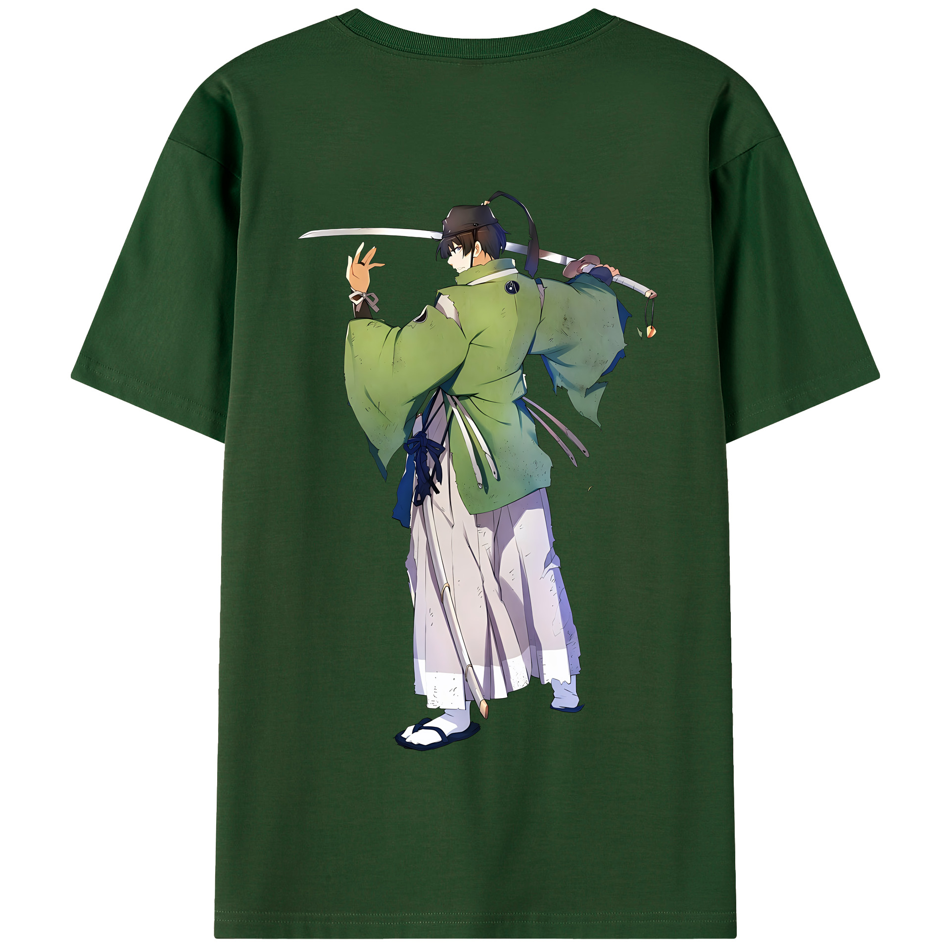 （画像用） 刀剣乱舞 Touken Ranbu 綿100％半袖Tシャツ（背面プリント）